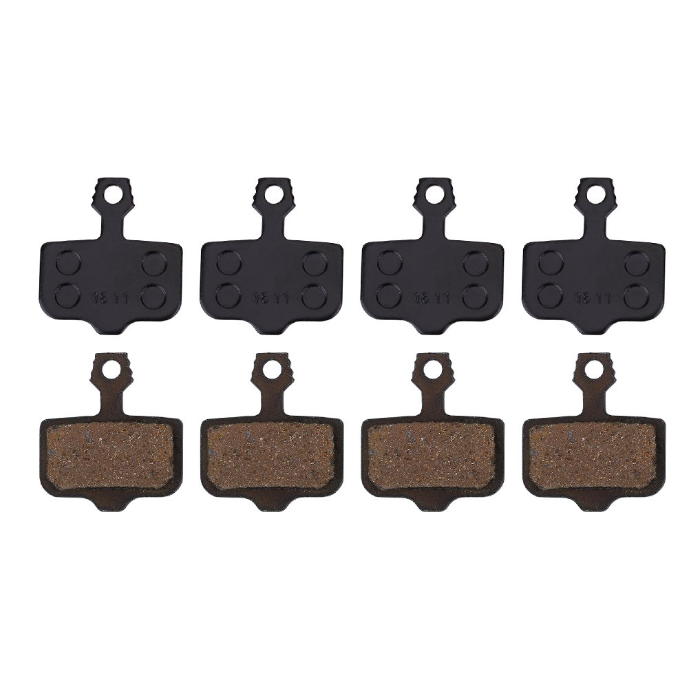 Resin Pad Road Mountain Bike Resin And-Metallic Bike Disc Brake Pads 4 Pairs replacement for Avid Elixir R/CR/CR-MAG/X0 XX DB