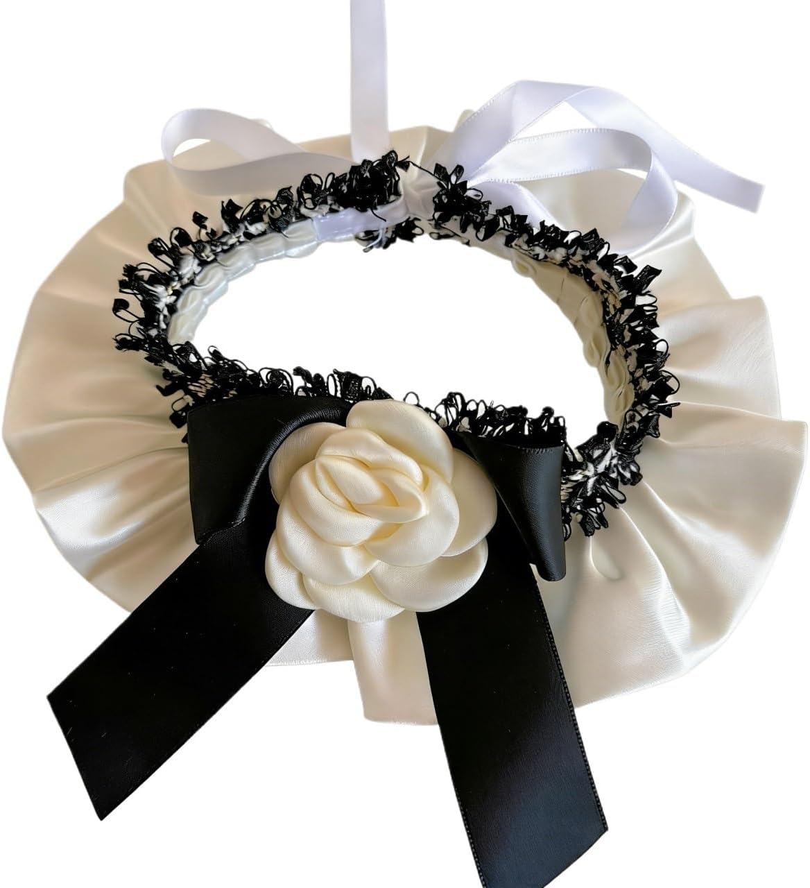 Cat Dog Collar Dog Collar Cute Lace Bow Pet Cat Adjustable Necklace Jewelry Sweet Neck Decorative Pets Accessories Supplies(Color5,Small)