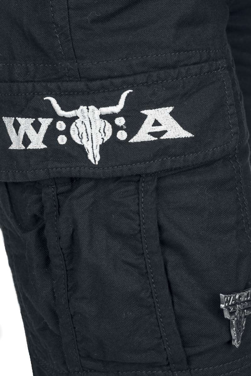Wacken Open Air Wacken Frauen Short schwarz Band-Merch, Bands