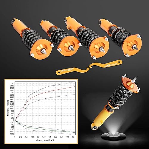 Miniatura 7 de Coilovers para 89-05 Mazda Miata MX5 MX-5 NA NB, espirales de suspensión de amortiguadores