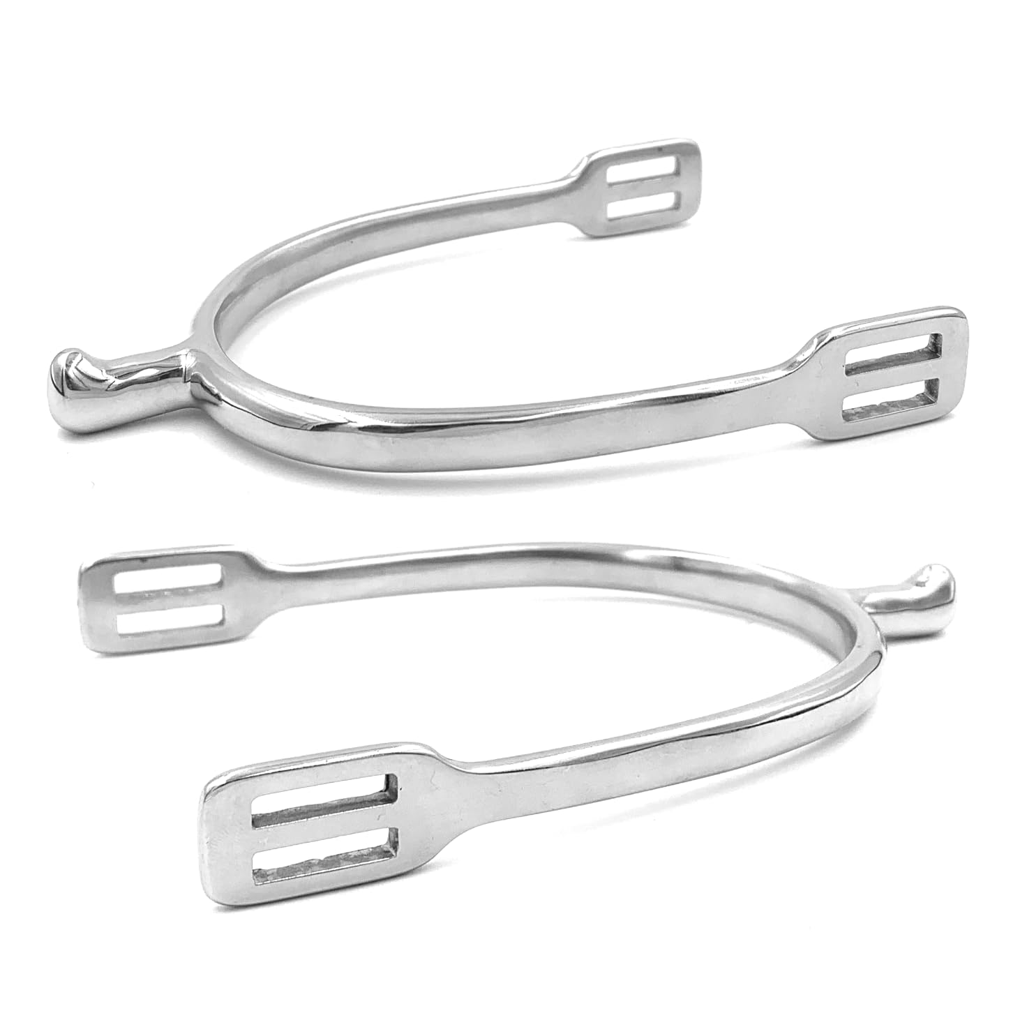 Equine Smile ES1003 Spur Spur Teardrop Equestrian Spurs Riding Spurs Track High Quality Stainless Steel (Ladies 25mm) - Image 2