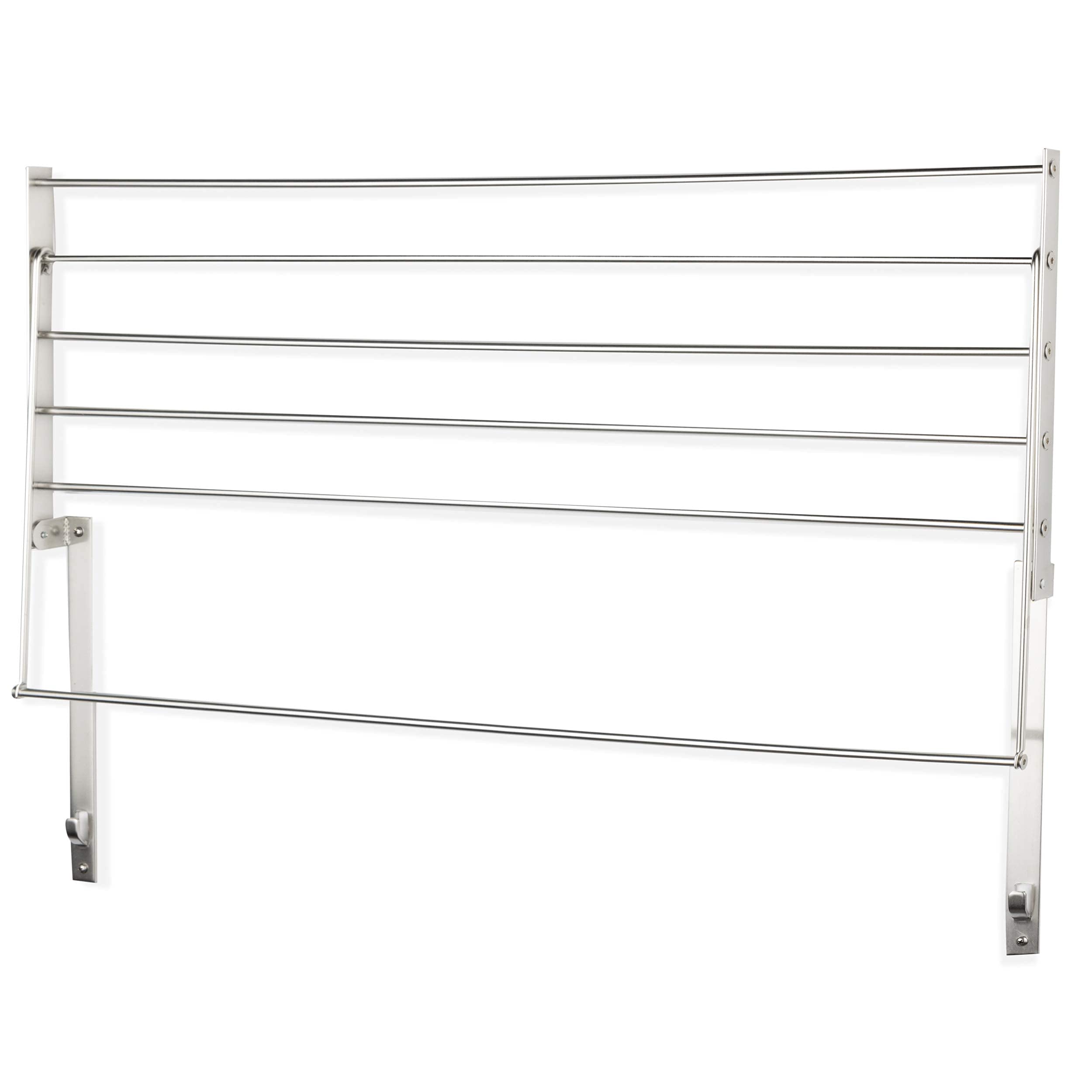 Brightmaison Wall Mount Clothes Drying Rack & Laundry Room Organizer