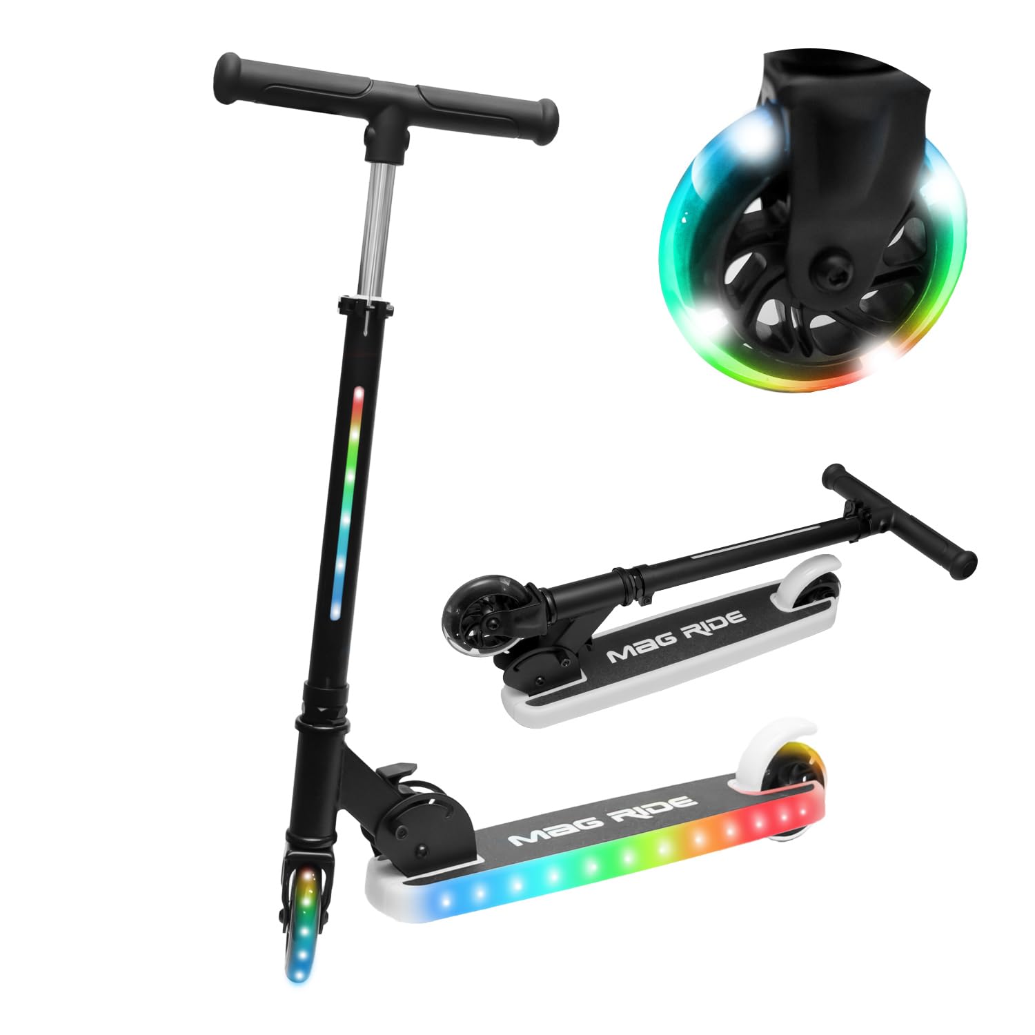 Amazon.co.jp: フラッシュマグライダー2 LED キックボード 2輪 光る