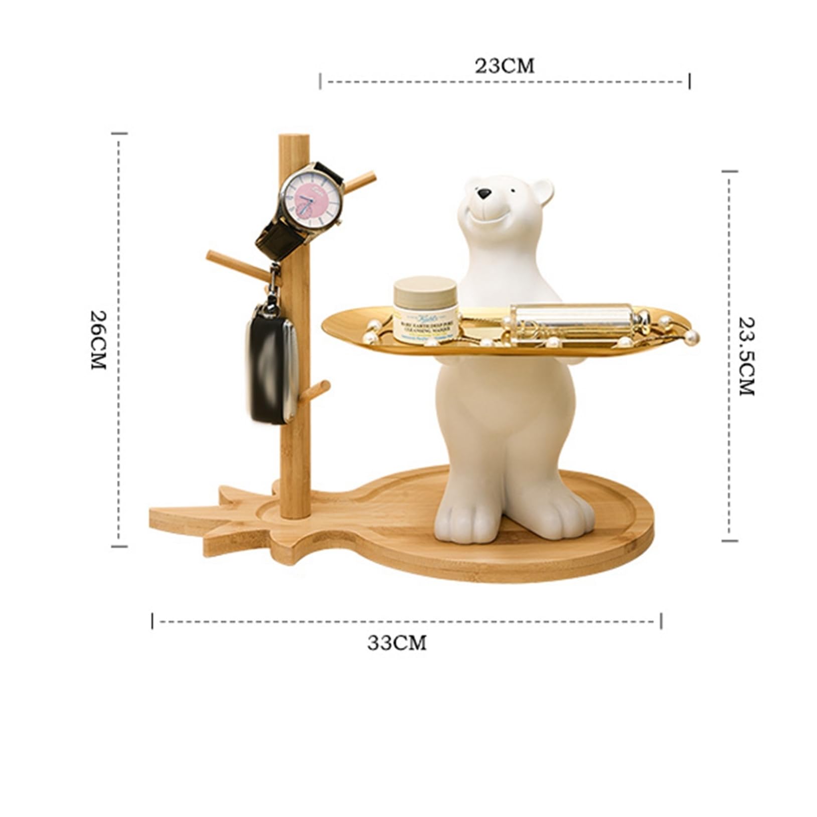 熊小物入れ 鍵置き 玄関収納 アクセサリースタンド 小銭 腕時計置き 玄関収納 鍵置き 熊 くま キーホルダー キースタンド トレイ