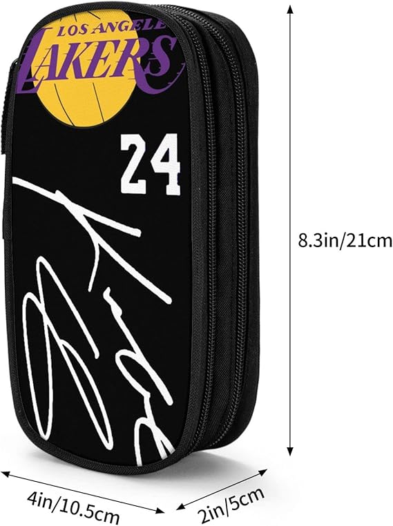 Amazon.co.jp: レイカーズ バスケ サイン ロゴ ペンケース 筆箱 筆入れ