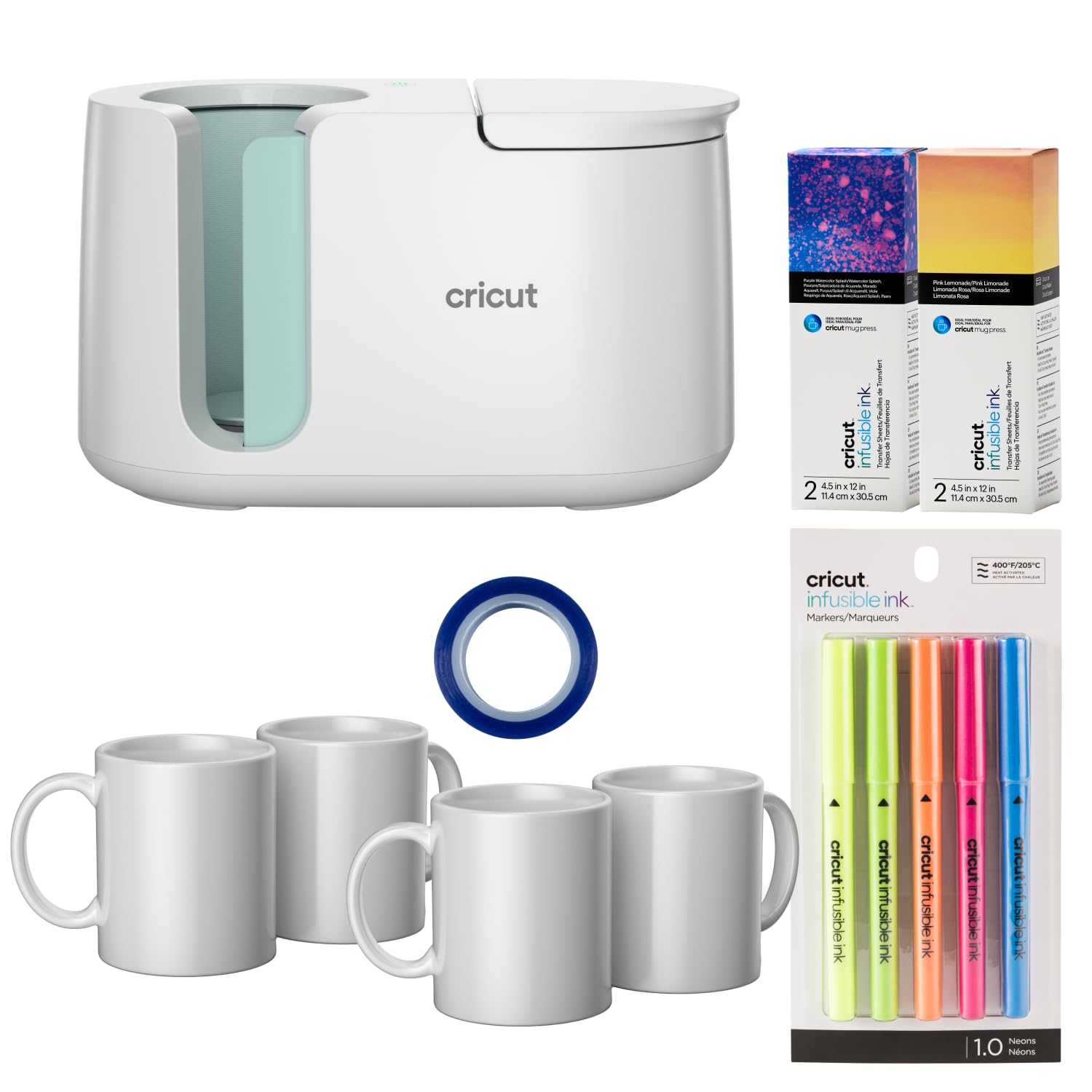 Cricut Mug Press Machine | Essentials Starter Kit