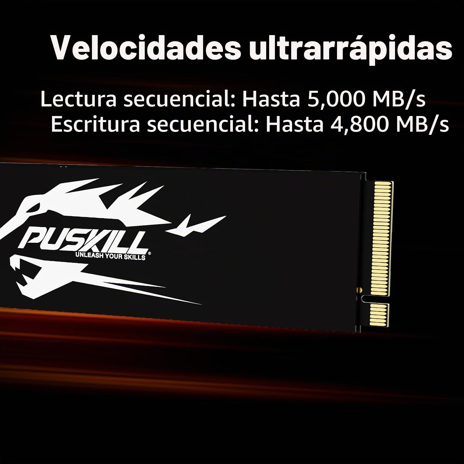 Amazon.com: PUSKILL Unidad interna de estado sólido SSD NVMe PCIe