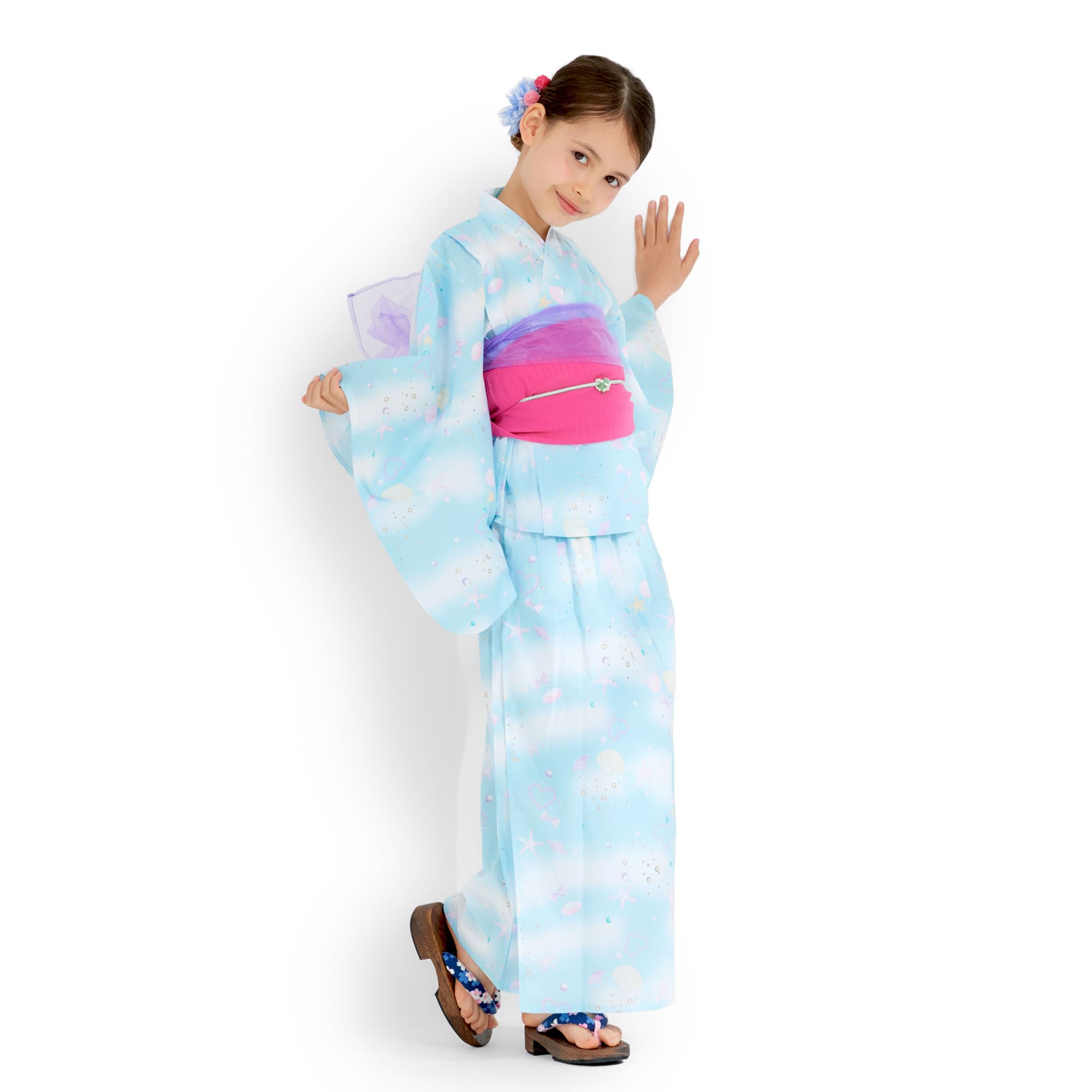Amazon | [NISHIORI] 浴衣 2way セパレート ワンピース 4点