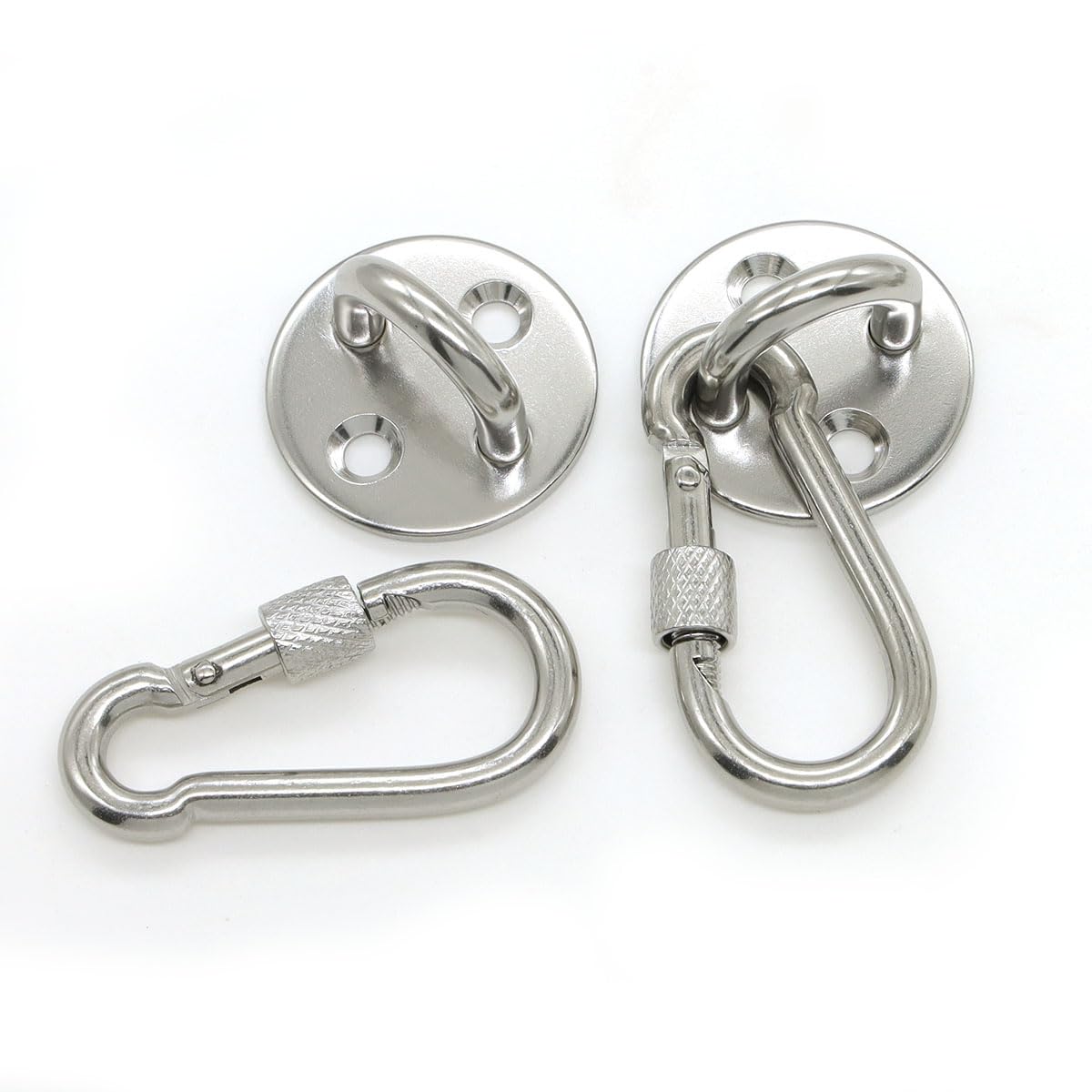 Stainless Steel Hooks - Pad Eye & Snap Hook Set -3 Stainless Steel Hooks - Pad Eye & Snap Hook Set -3