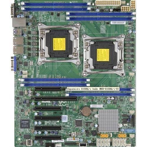 Super Micro Supermicro }U[{[h MBD-X10DRL-I-B LGA2011 E5-2600v3 C612 DDR4 PCI-Express SATA ATX uE{bNX (Super MicroMBD-X10DRL-I-