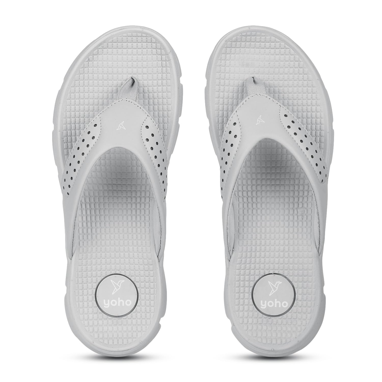 YOHO Breeze Men Slippers With Arch Support | Soft Comfortable & Anti Skid Mens Flip-Flops & Slippers |Styles | Daily Use |Breeze (Light Grey, numeric_10) (B0BDM8RK1G) Amazon Price History, Amazon Price Tracker