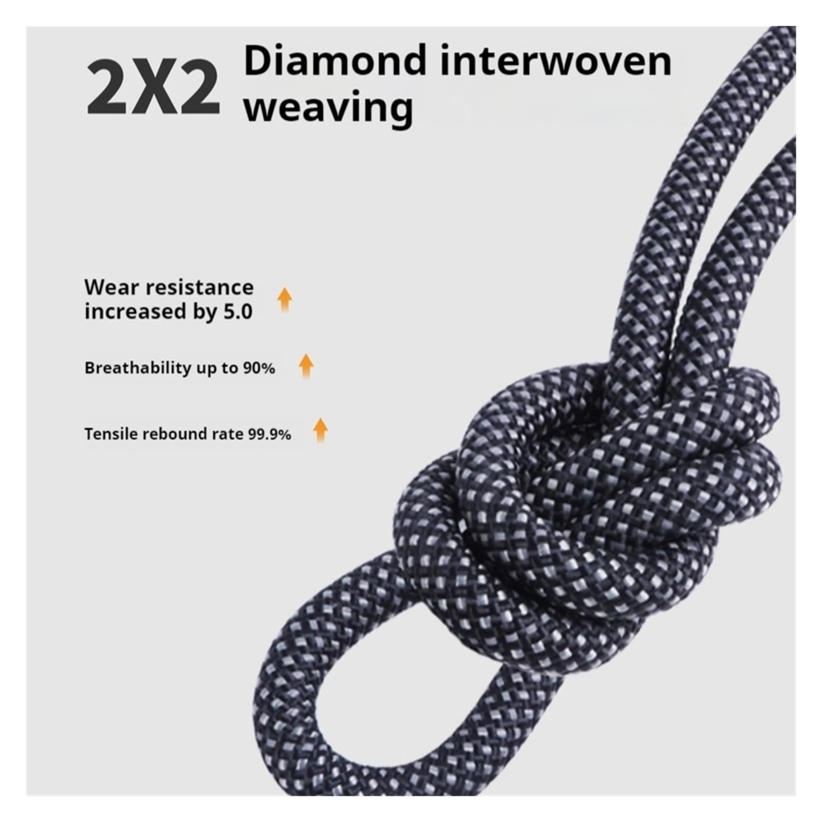 Chaîne de Corde d'entraînement en Laisse épaisse for Chien, Compatible avec Les Chiens de Taille Moyenne à Grande, Anti-déflagrant, Anti-nœud, Traction for Animaux de Compagnie