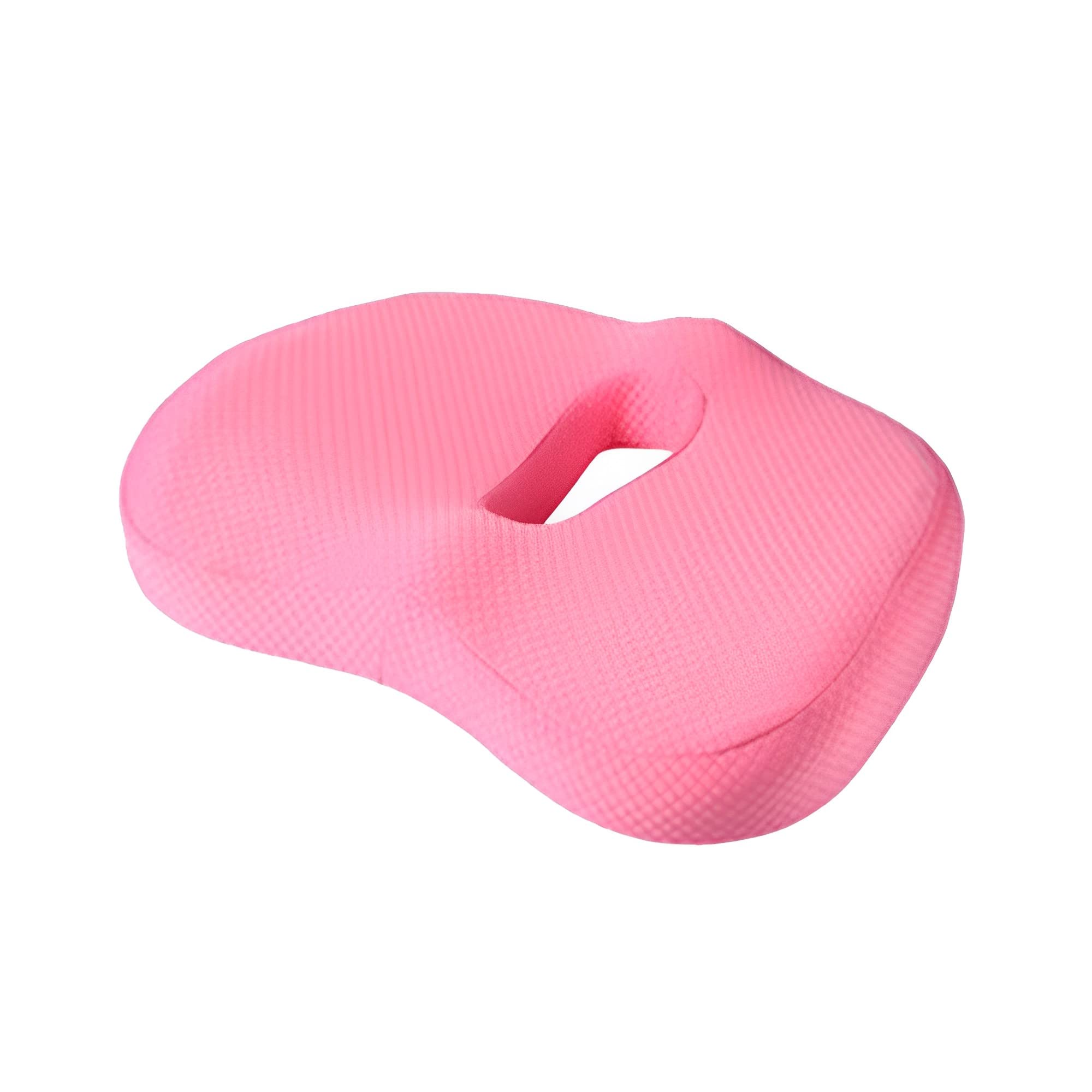 Surwin Cuscino Antidecubito Ciambella per Sedersi, Cuscino Ergonomico Sedia Ufficio Cuscino Memory Foam Sedia per Gravidanza, Postoperatorio, Anziani (One Size,Rosa