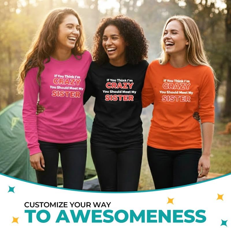 Custom Text T-Shirt for Men & Women | Add Your Own Text Cotton Shirt | Customizable Unisex Graphic Tee | Gift for Him & Her - Image 5