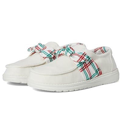 Hey Dude Wendy Bow Tartan Plaid Women