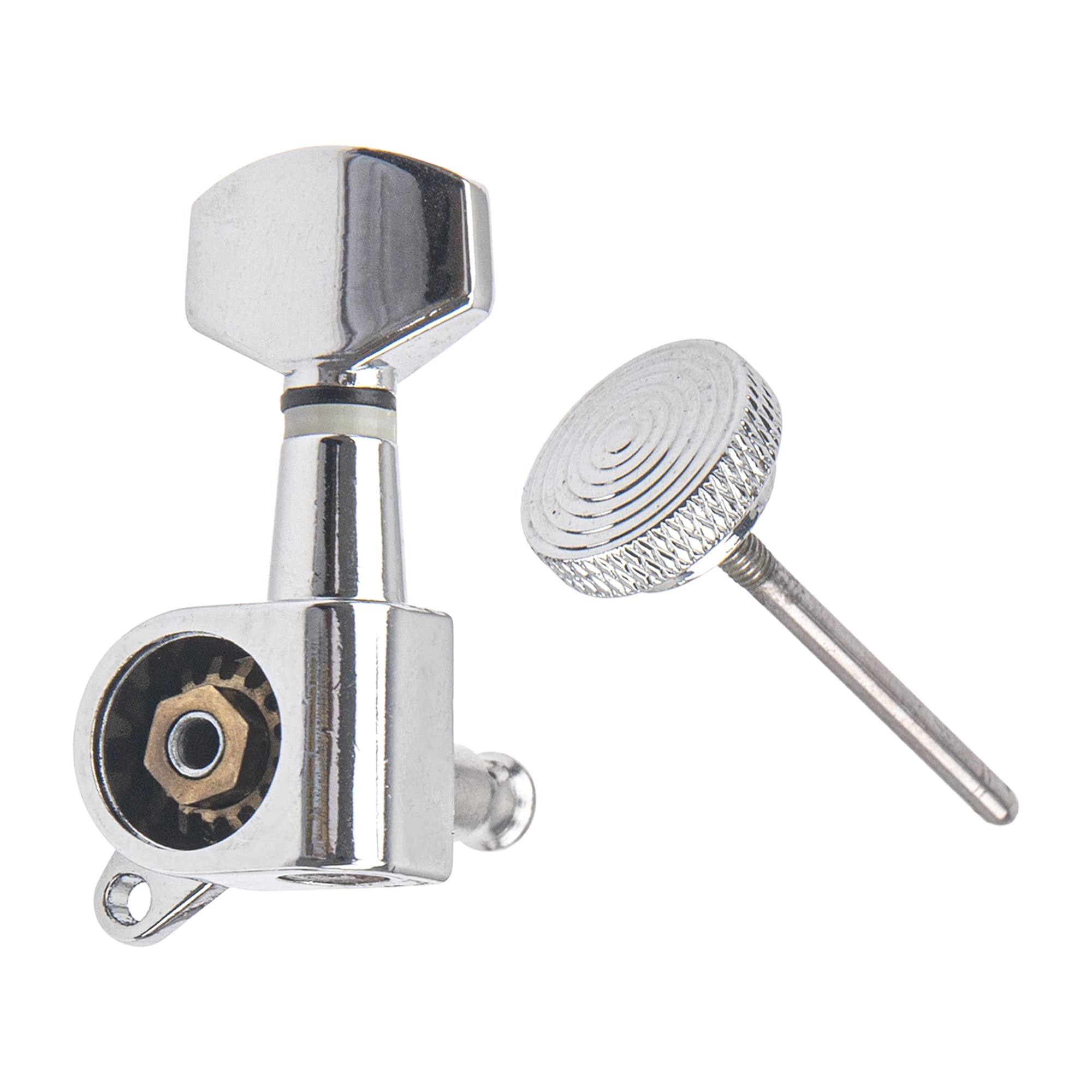 Gitarren Mechanik Knopf, 3R 3L Gitarren Stimmwirbel Tasten Mechaniken Knöpfe Gitarren Saiten Stimmwirbel Stimmgerät Tuning Pegs Mechanische