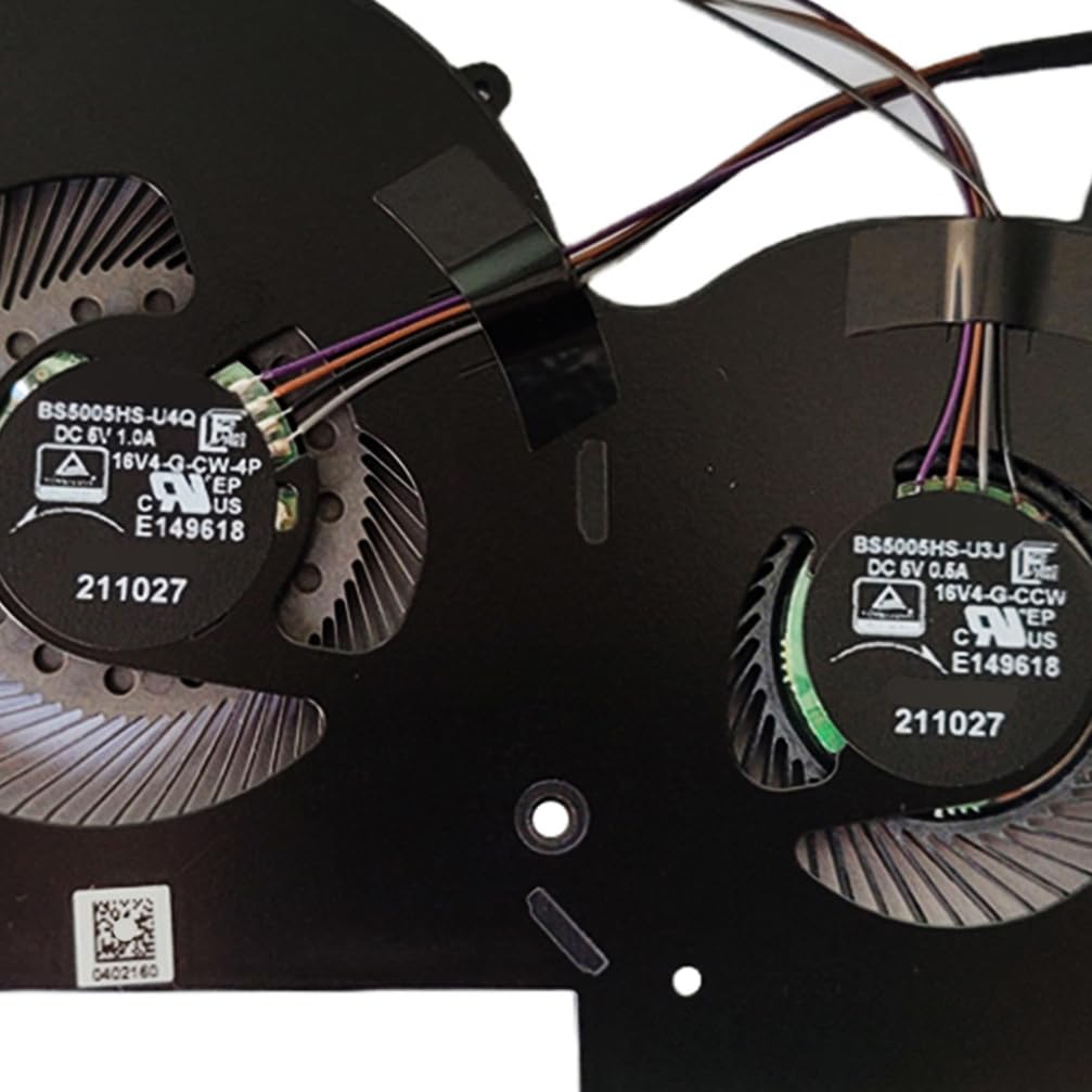 Msi Computer Fan Msi Fans MSI Laptop Cooling Fan Replacement - CPU+GPU Fan For Stealth ...