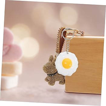 ♡ライ麦あさごパン♡　くま目玉焼き　フェイクフード　キーホルダー　チャーム f938ed183f4fb159336ace061ea5fa