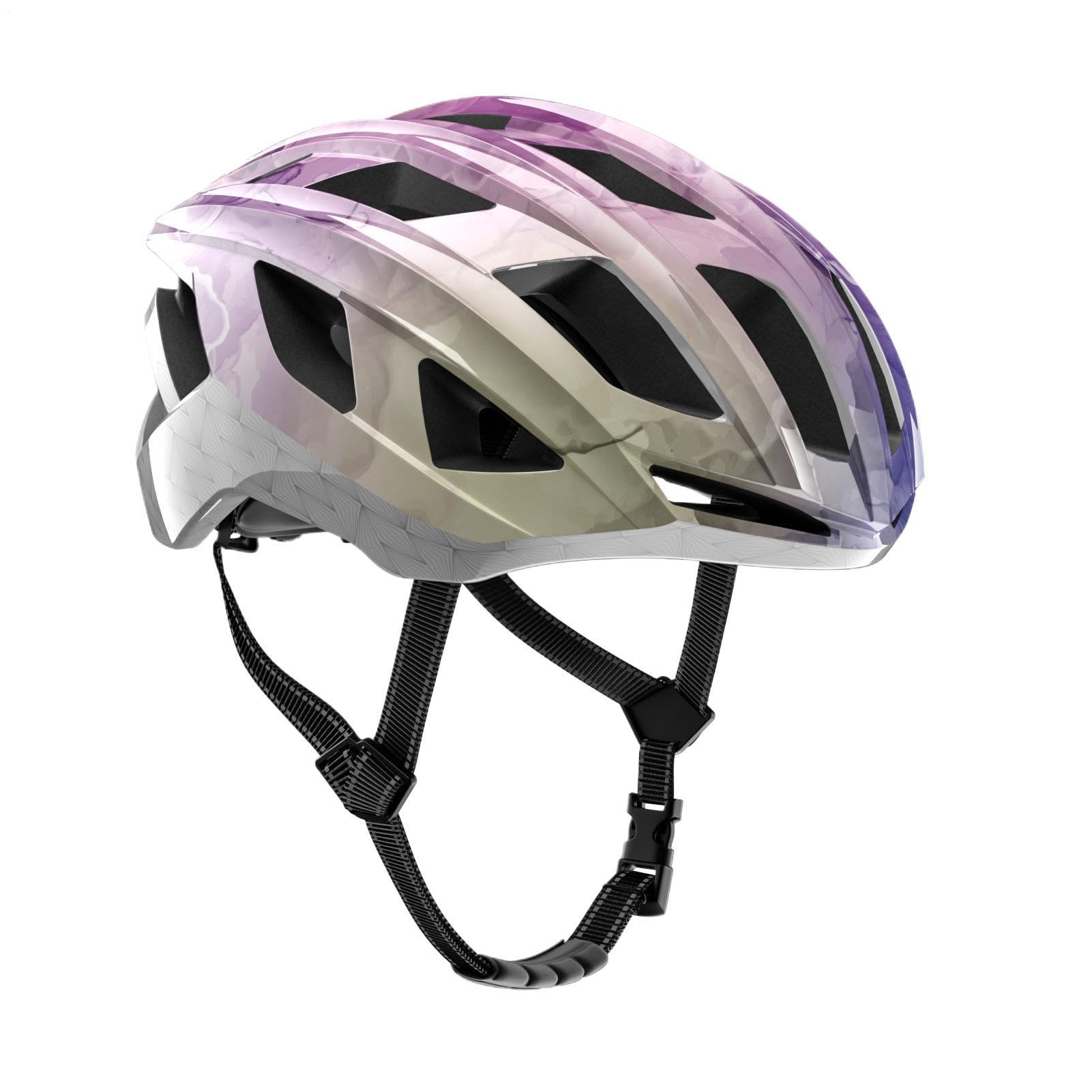Kask rowerowy, regulowany, oddychający, lekki i bezpieczny | Damski kask dla rowerzystów dla kobiet i mężczyzn do jazdy na rowerze, jazdy na rowerze i dojazdów do pracy w mieście