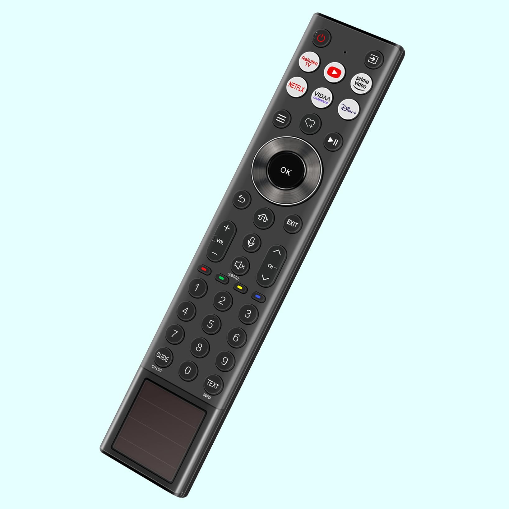 Zamiana pilota głosowego ERF6A66, pasuje do Hisense Mini-LED Smart TV 65U8NQTUK 75U8NQTUK 65U7NQTUK 75U7NQTUK 110UXNQTUK Canvas TV 55S7NQTUK