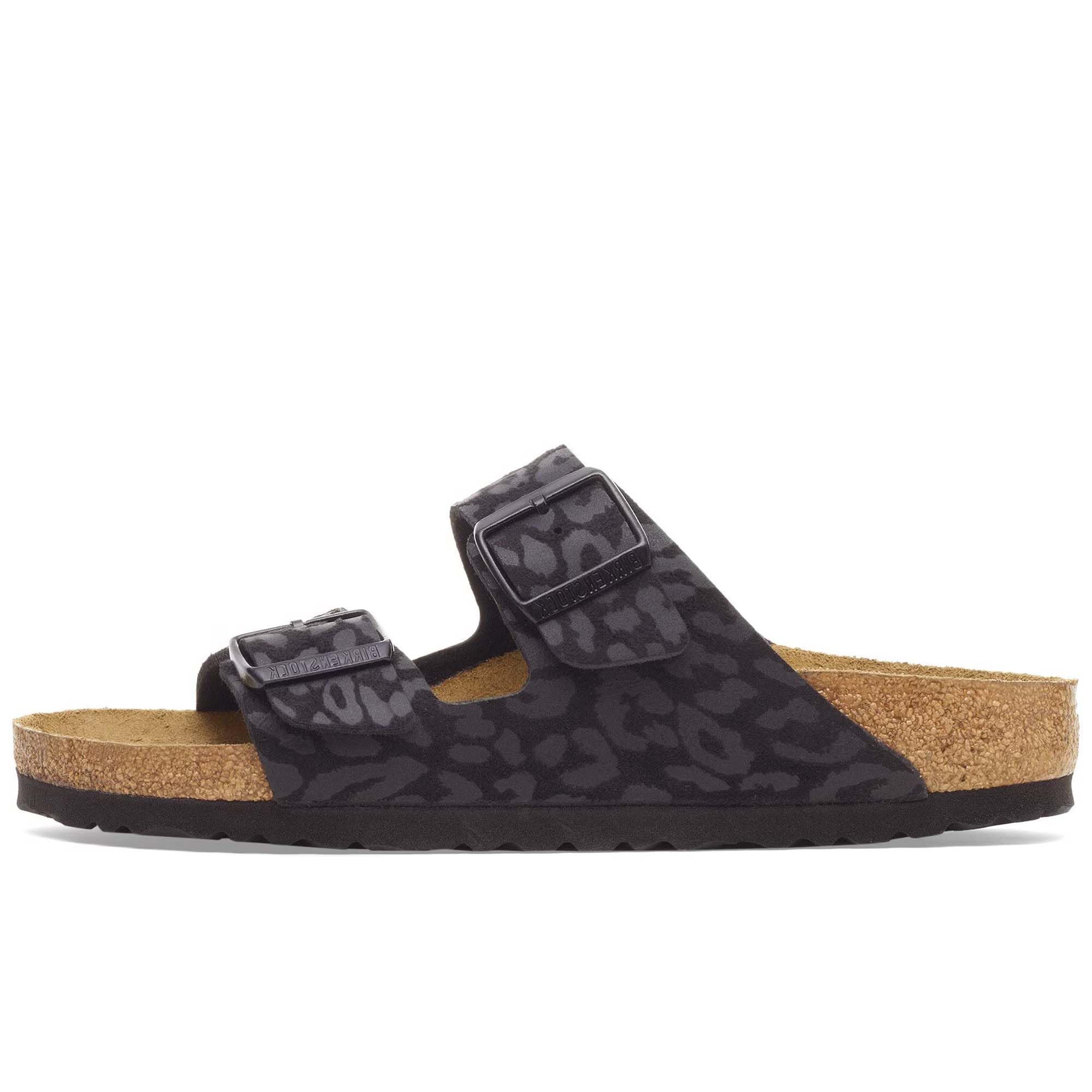 Birkenstock Women's Black Sliders, 4 Uk, Arizona Narrow Fit