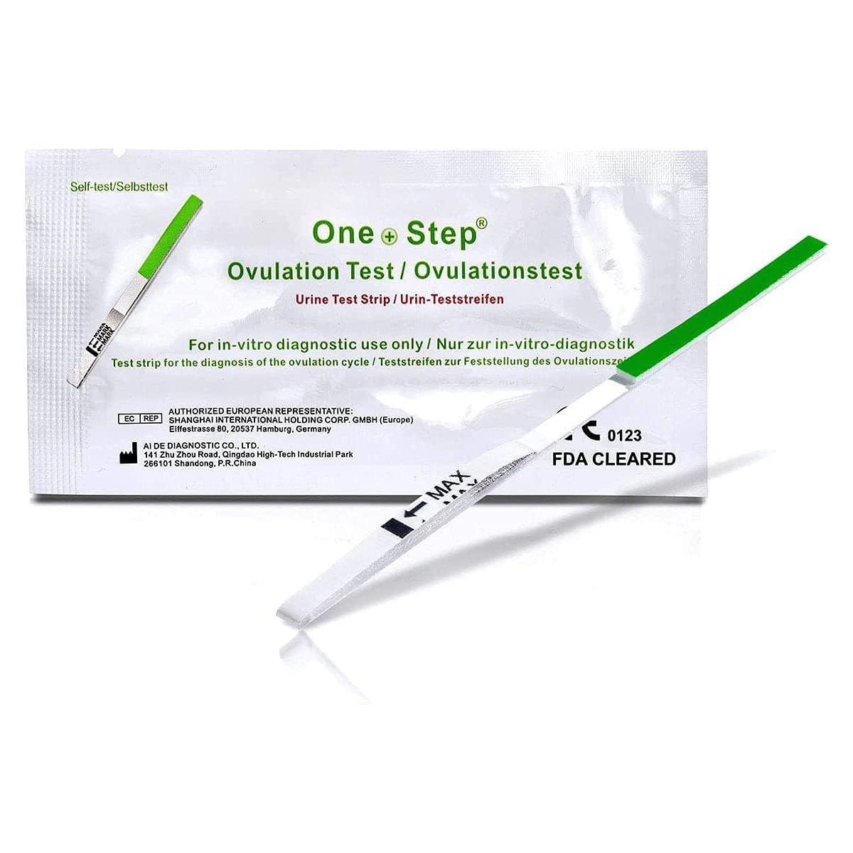 One Step 60 x One Step Ovulation Strips 20miu/ml Test Kit - home tests | Mubboo
