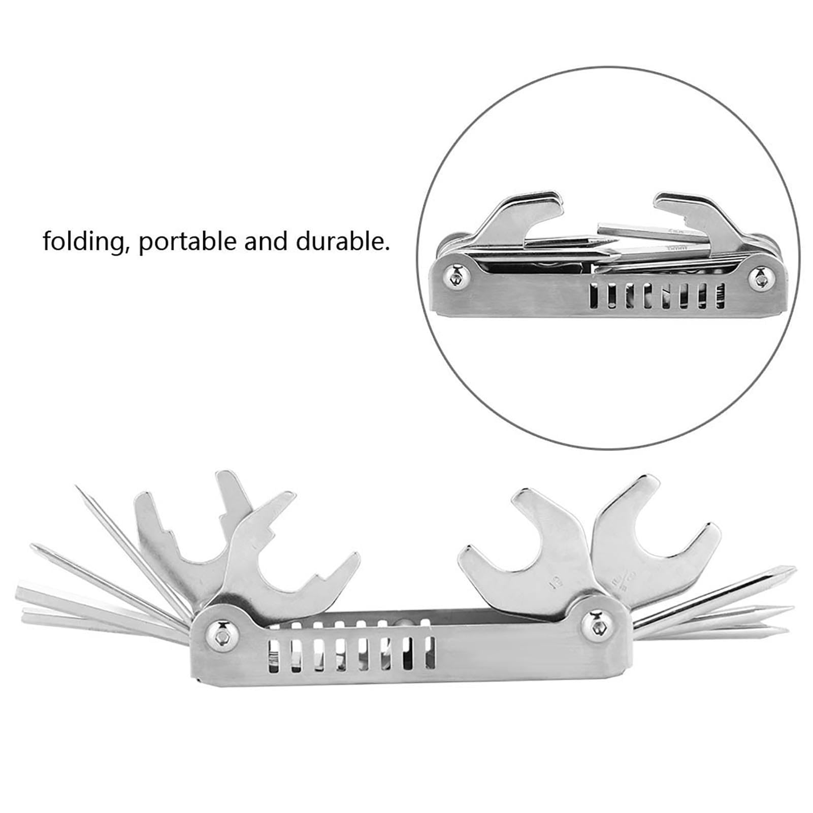 Kit di Attrezzi da Sub, 8 in 1 Strumento da Immersione Portatile Pieghevole Pregevole fattura Affidabile Pratico Mini Compatto Robusto Durevole per Immersioni subacquee,immersione