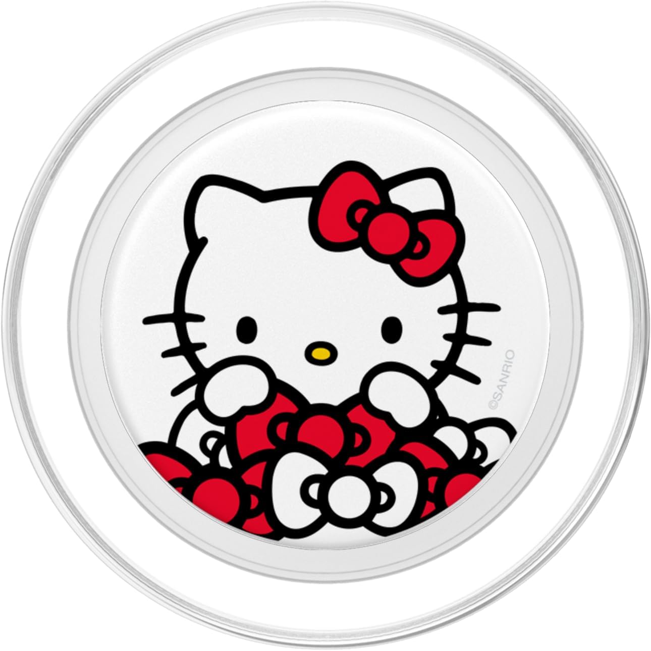 Hello Kitty Bow Pile PopSockets Stand for Smartphones and Tablets PopSockets PopGrip for MagSafe - Image 2