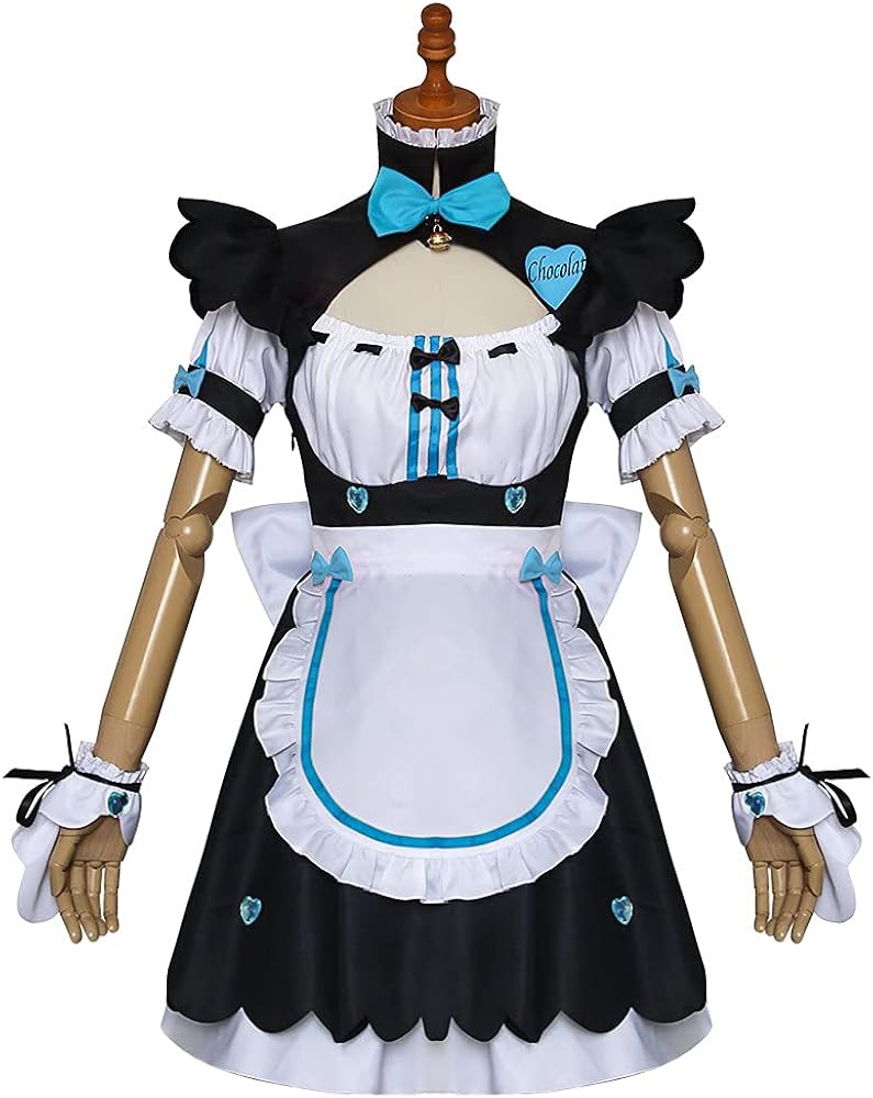 Women Maid Outfit Cosplay Anime Neko 