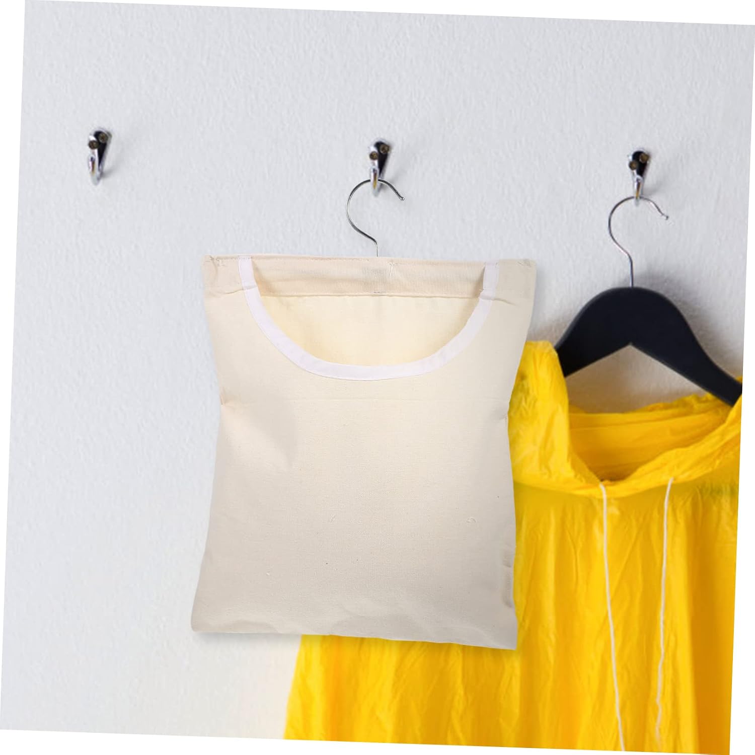 VOSAREA Hanging Clothespin Storage Bag Multi-functional Organizer Pouch Easy Clean for Kitchen