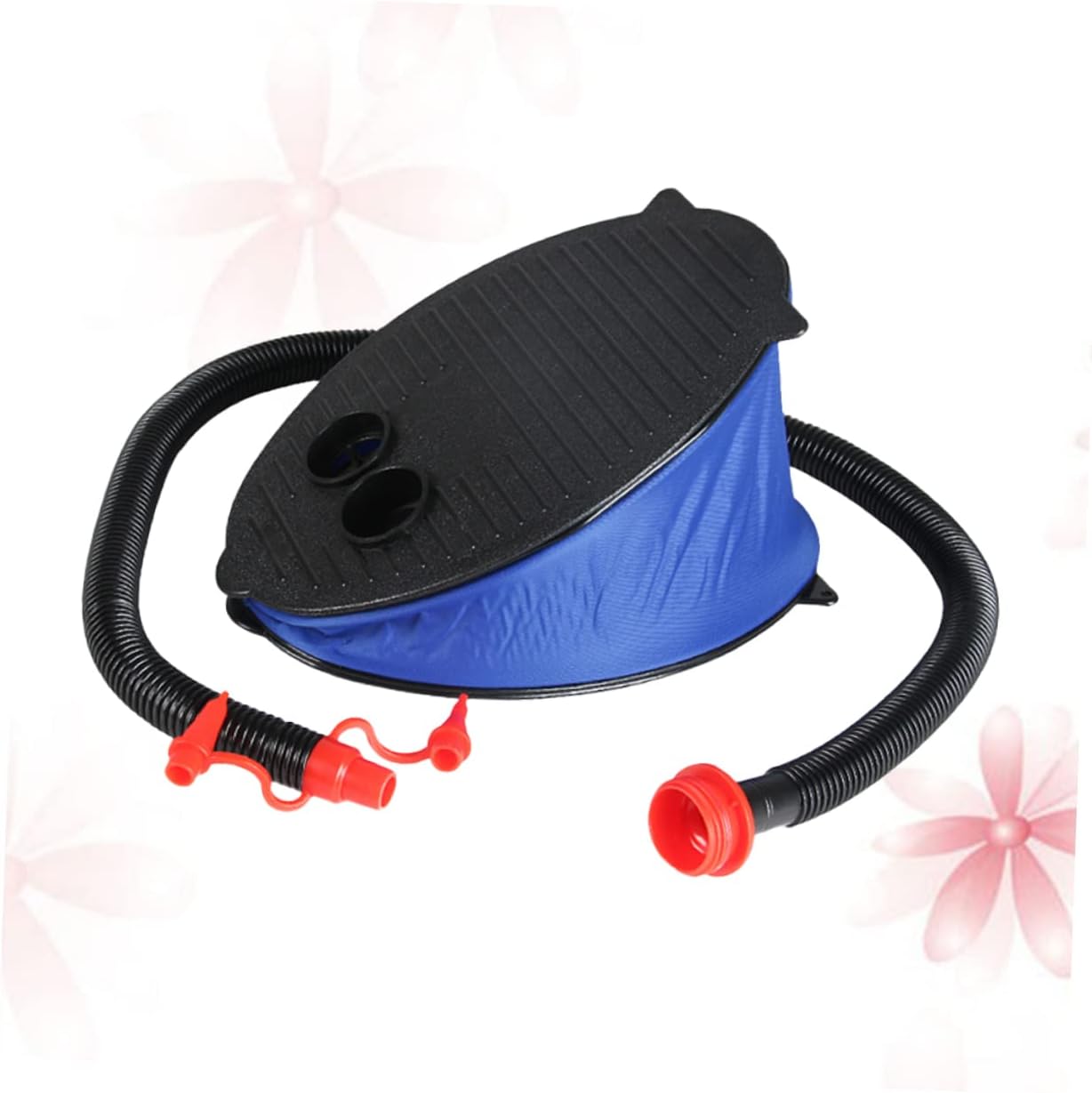 Alipis Foot Pump Inflator Air Pump for Inflatable Toys Inflatable Blower 3 Nozzles Inflate/Deflate Easy to Use