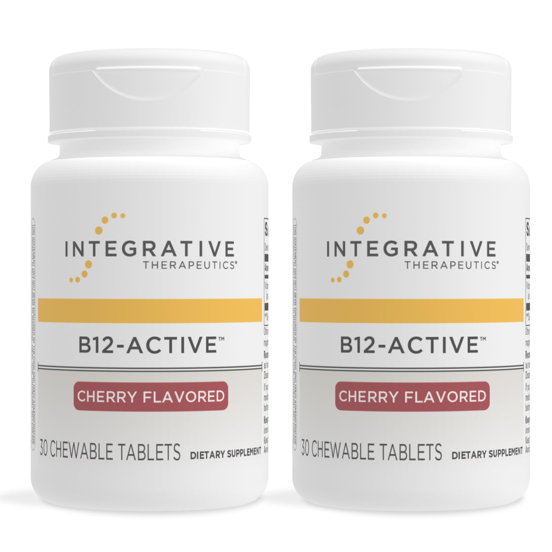Integrative Therapeutics B12-Active, Cherry, 60 Chewable Tablets