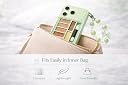 TeraaBliss Beauty Makeup Kit in iPhone-Shaped Case with Mirror | Long-Lasting Brightening Compact & Highlight Blush Palette | Travel-Friendly Cosmetic Gift Set for Women & Girls (Green) gallery image