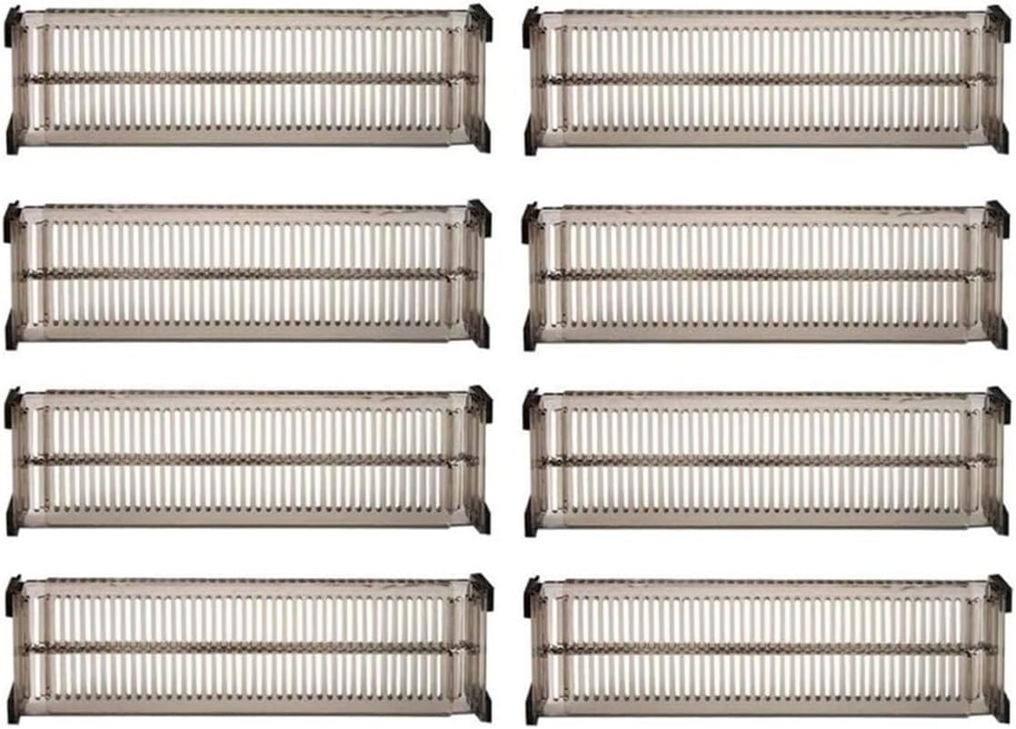Adjustable Kitchen Drawer Dividers, Expandable Organizer For Dresser Or Clothing Drawers, Deep Separators(8 Set)