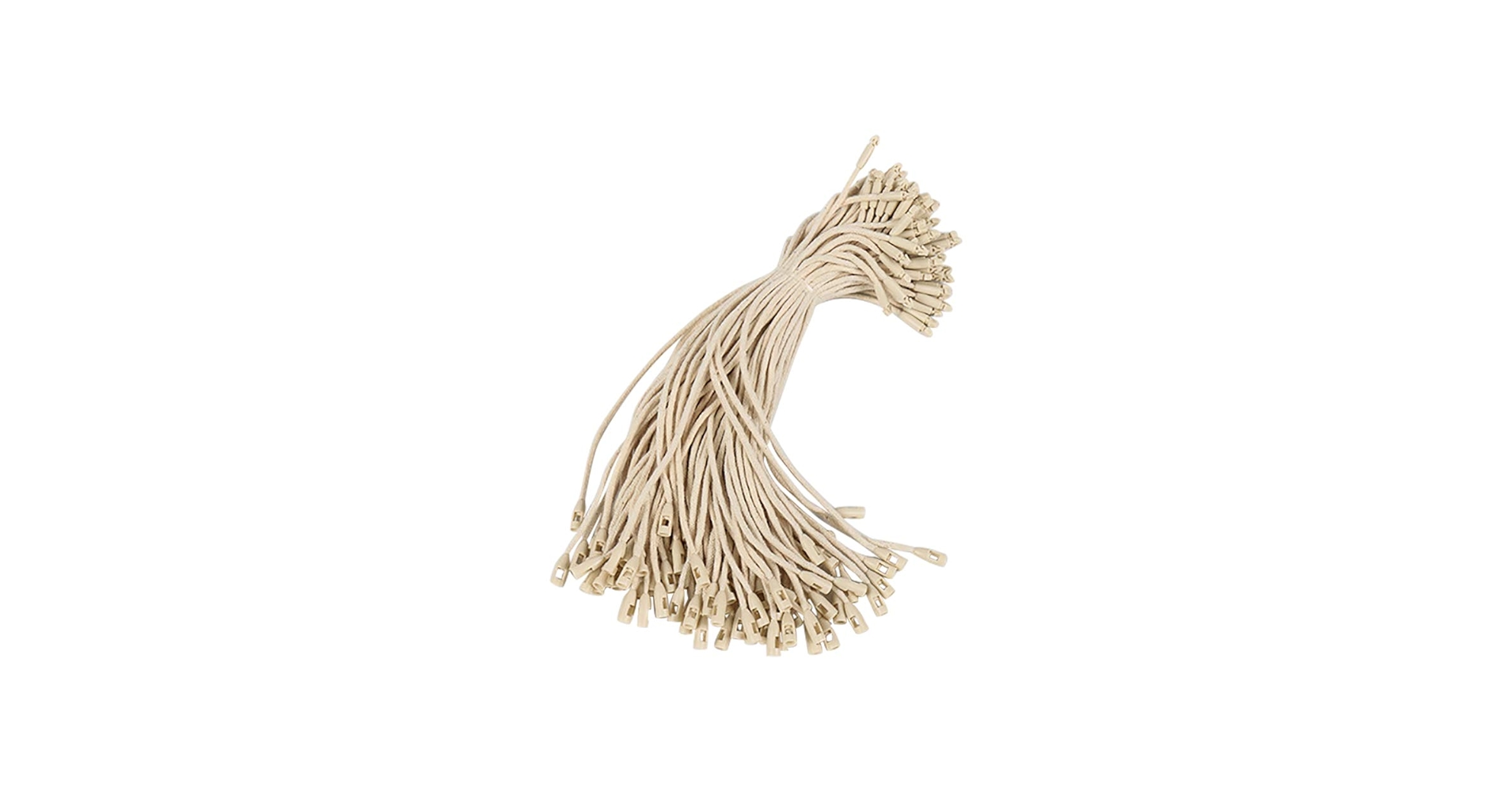 【限定】JACQUARD DROP TAG HOOK Amazon.com: Muka 1000 Pcs Cotton Hang Tag String Snap Lock