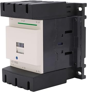 3P AC Contactor, 150 Amp AC Contactor with All Required Accessories for Connecting and Disconnecting Circuits, 132x120x158mm 5.2x4.7x6.2in 110V
