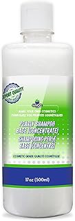 Pearly Shampoo Base Concentrate Cosmetic Grade (500 ml / 16.9 fl oz) - Ready-to-Use Base for Custom Shampoos Hair Cleansers & DIY Formulations