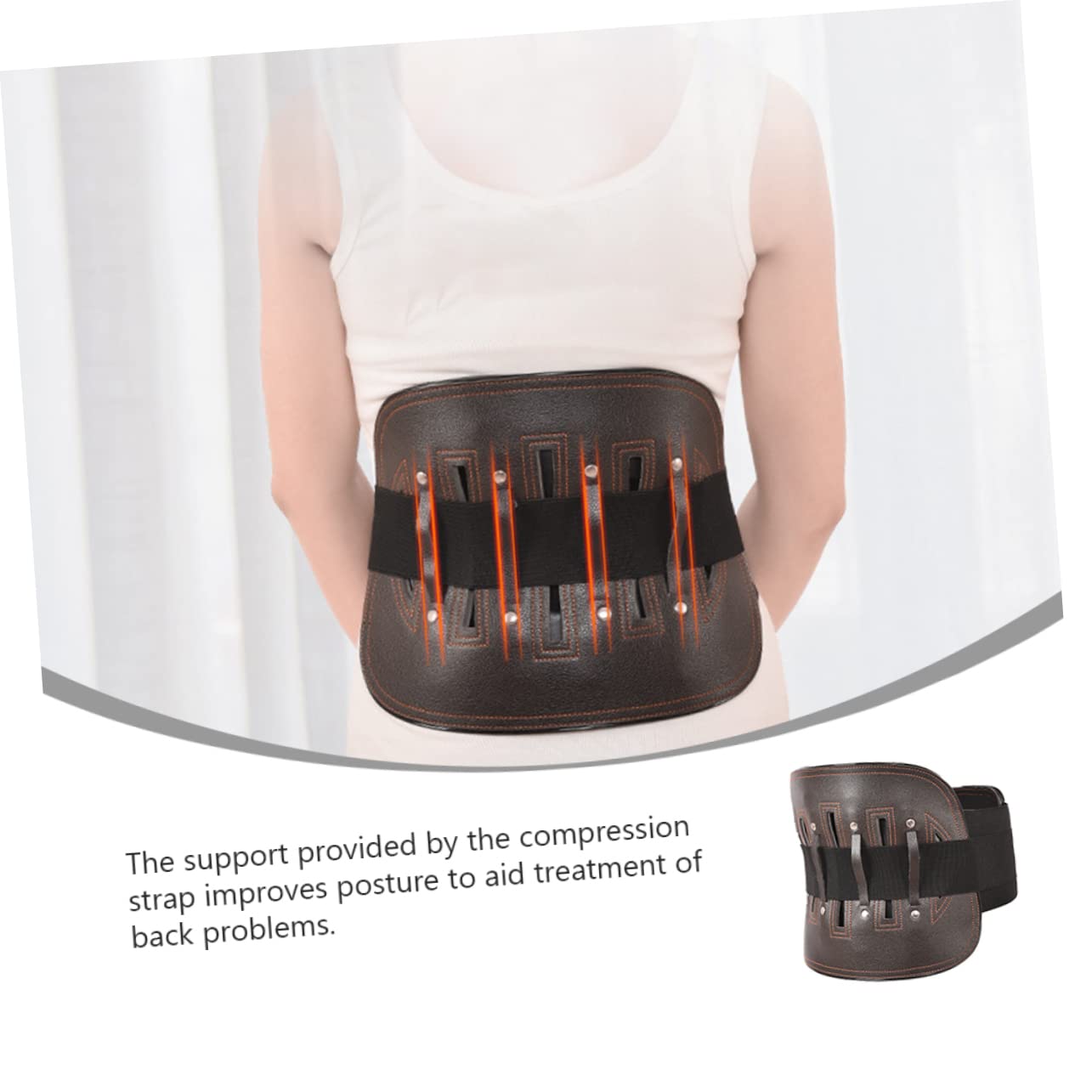 NOLITOY Waist Belt for Lumbar Support Men Women Girdle Back Support Belt Steel Plate for Lower Back