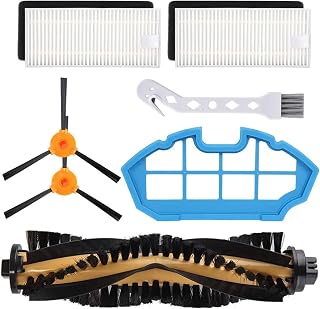 Compatible con Robot Aspirador N79 N79S DN622 500 N79W N79SE N79T, Kit de reemplazo Filtro Cepillo Lateral Principal
