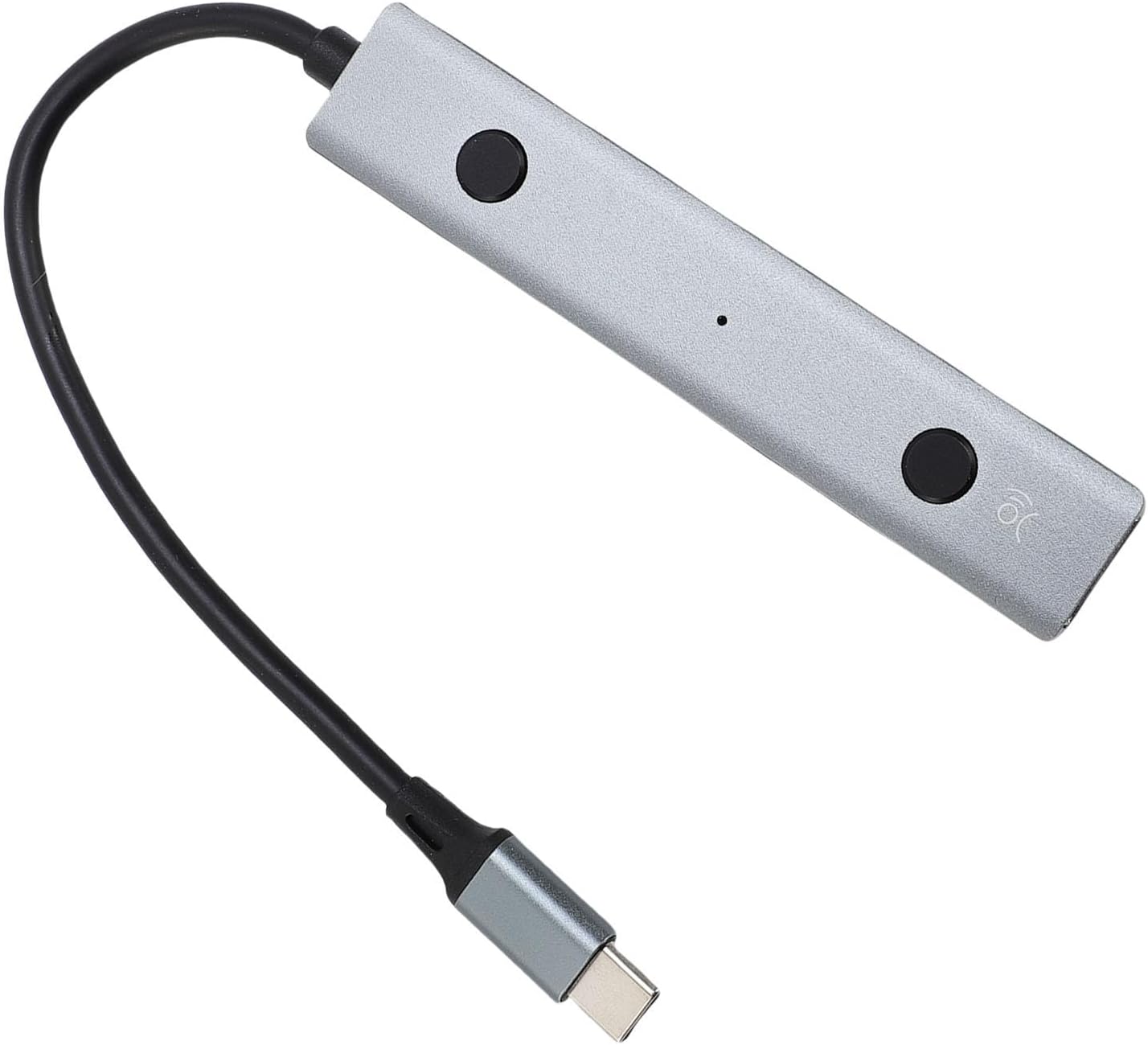 Yunseity AI Voice Hub, Real Time Voice to Text Transcription, Multilingual Translation, Voice Control USB Adapter for Laptops Desktops Tablets, Plug and Play