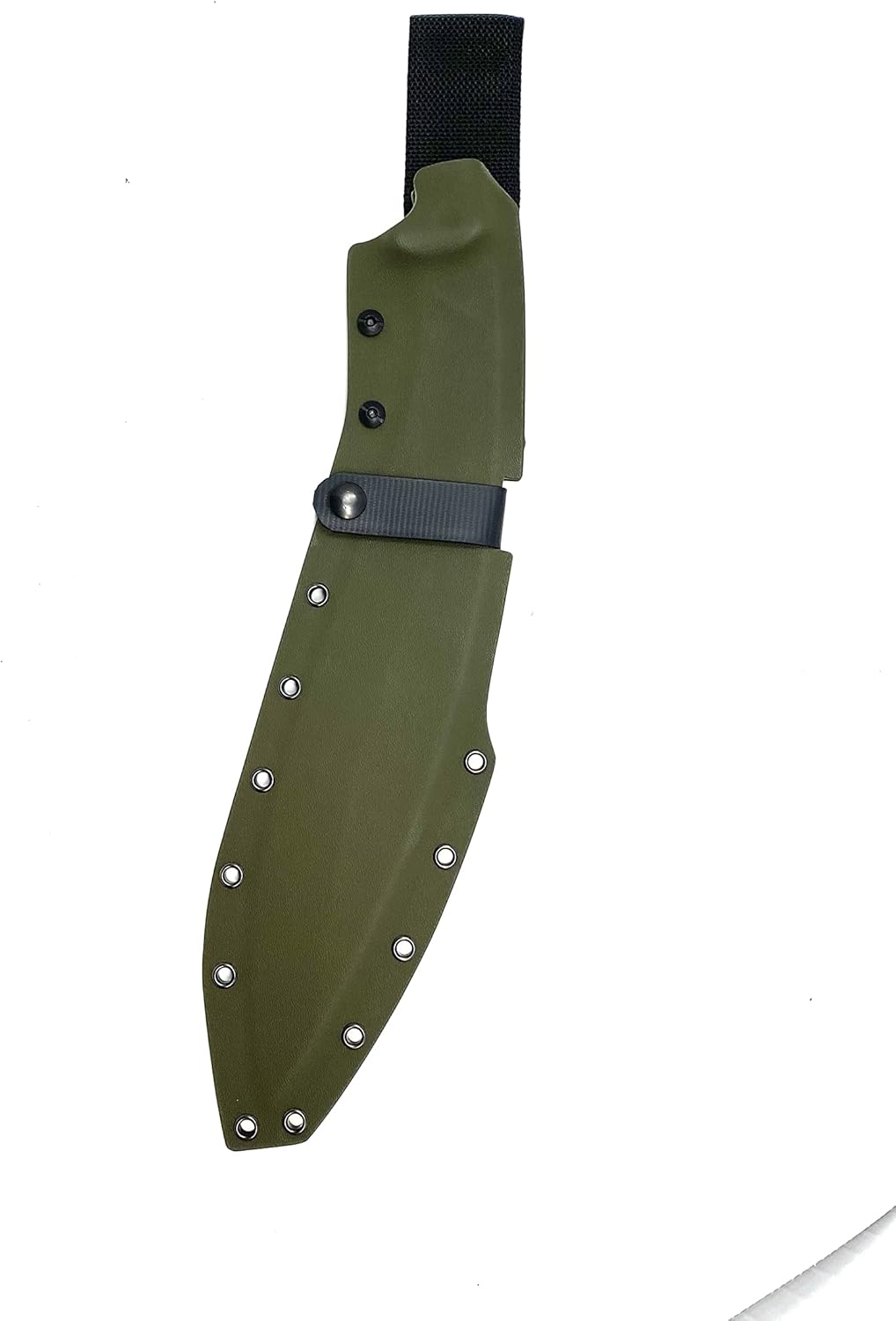 Valhalla Custom Kydex Sheath for Ka-Bar Becker BK21 Kukri OD GREEN SHEATH ONLY