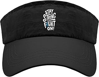 Stay Strong Biden Patriotic Support Ribbon Prostate Cancer Hats Sun Visor caps