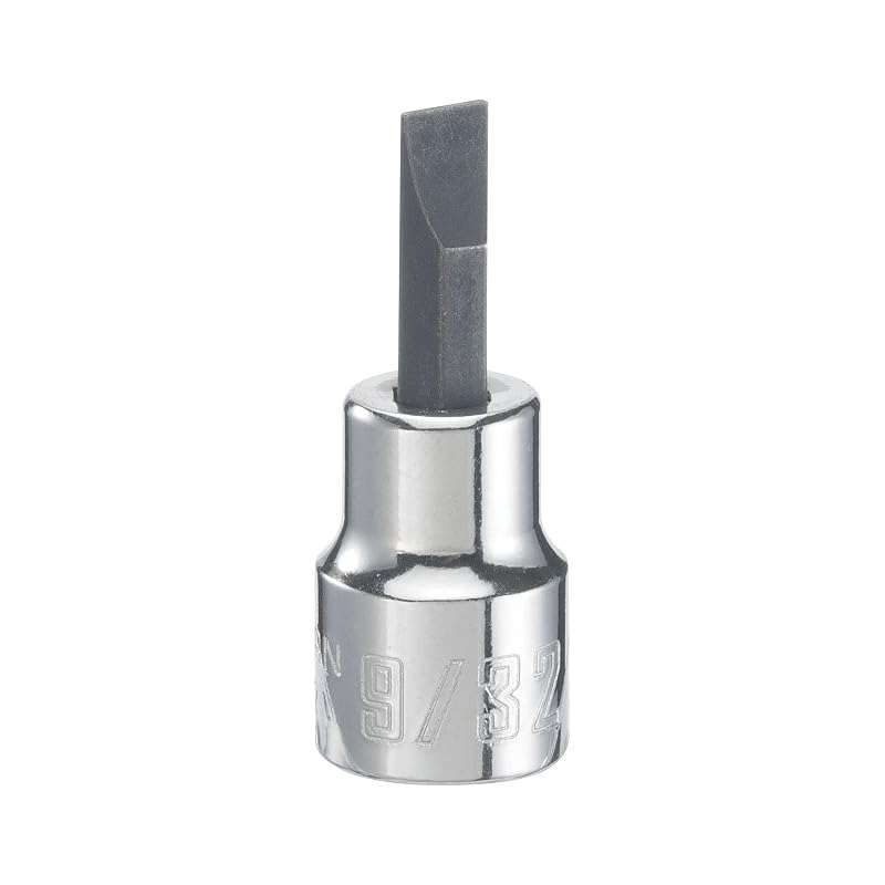 Soquete com Ponta de Chave de Fenda Chata CRAFTSMAN, Encaixe de 9,5 mm (3/8 pol.), 7,1 mm (9/32 pol.), CMMT42652