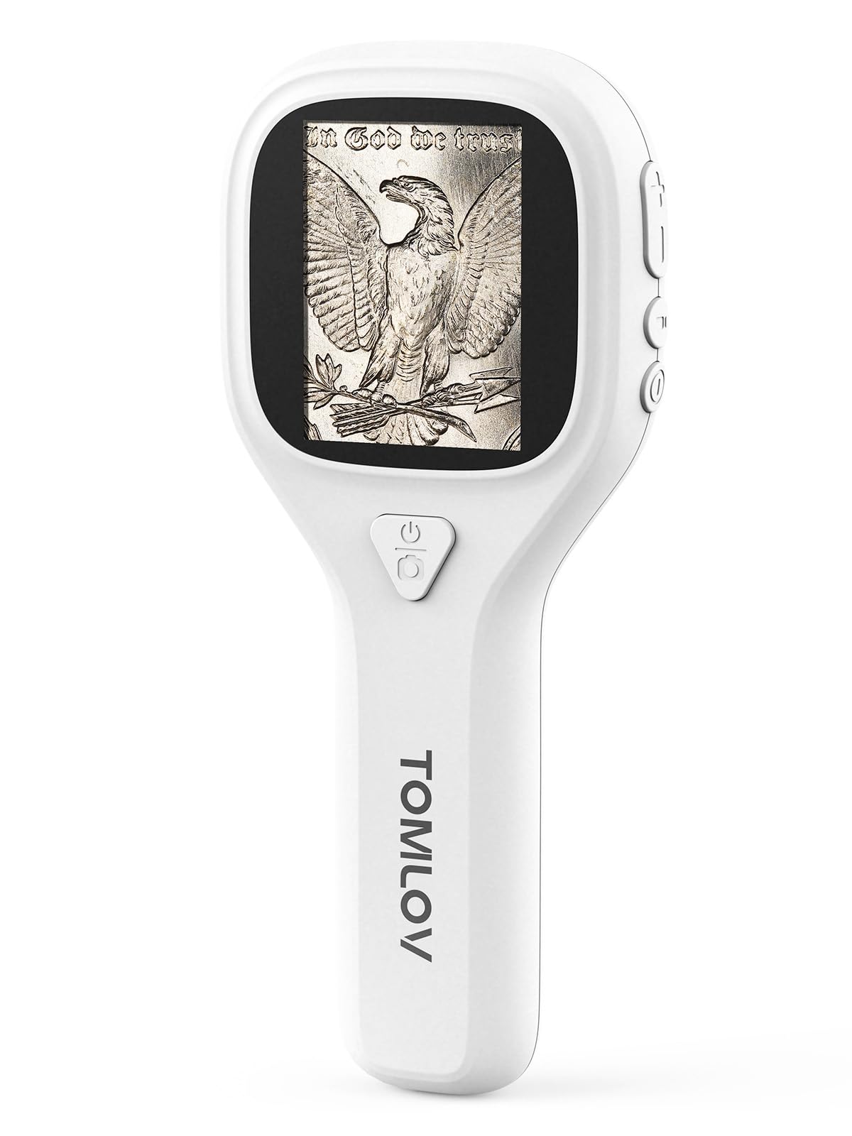 TOMLOV P10 Microscope for Adults Kids, Portable 100X Illuminated Je