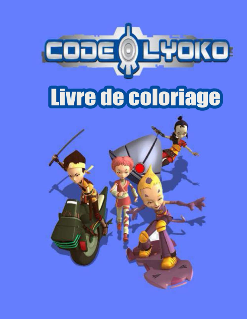 Code Lyoko livre de coloriage