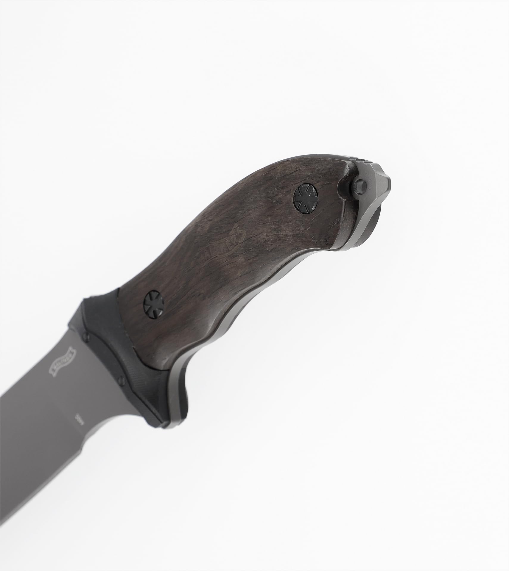 Walther MachTac 5, feststehende Klinge aus 440A Stahl, ideal für Outdoor Aktivitäten inkl. Nylonscheide mit Gürtelschlaufen