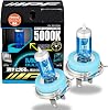 IPF Halogen Headlight, Fog Lamp, Vehicle Use, H4, 5,000 K, White, 12V, 2-Pack, Vehicle Inspection Compliant, MG Bulb, Phosphorescent Blue, Glows in the Dark, Magic Ring, M42