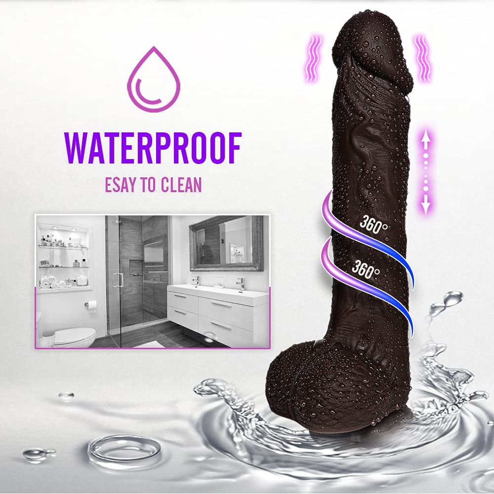 -Đìl𝑫O Pé𝑛É V𝗶Bránté 𝑫Onne Real𝗶Stíco con Ventosa Morbi𝑫O Silicone Morbi𝑫O per Uomo A𝑛Àle 𝑫𝗶𝑫Ó An𝗮𝐥E Grosso Xxl Nero 22Cm 𝑫Ì𝑫𝐨 Vîbratóre Télécoman𝑫O