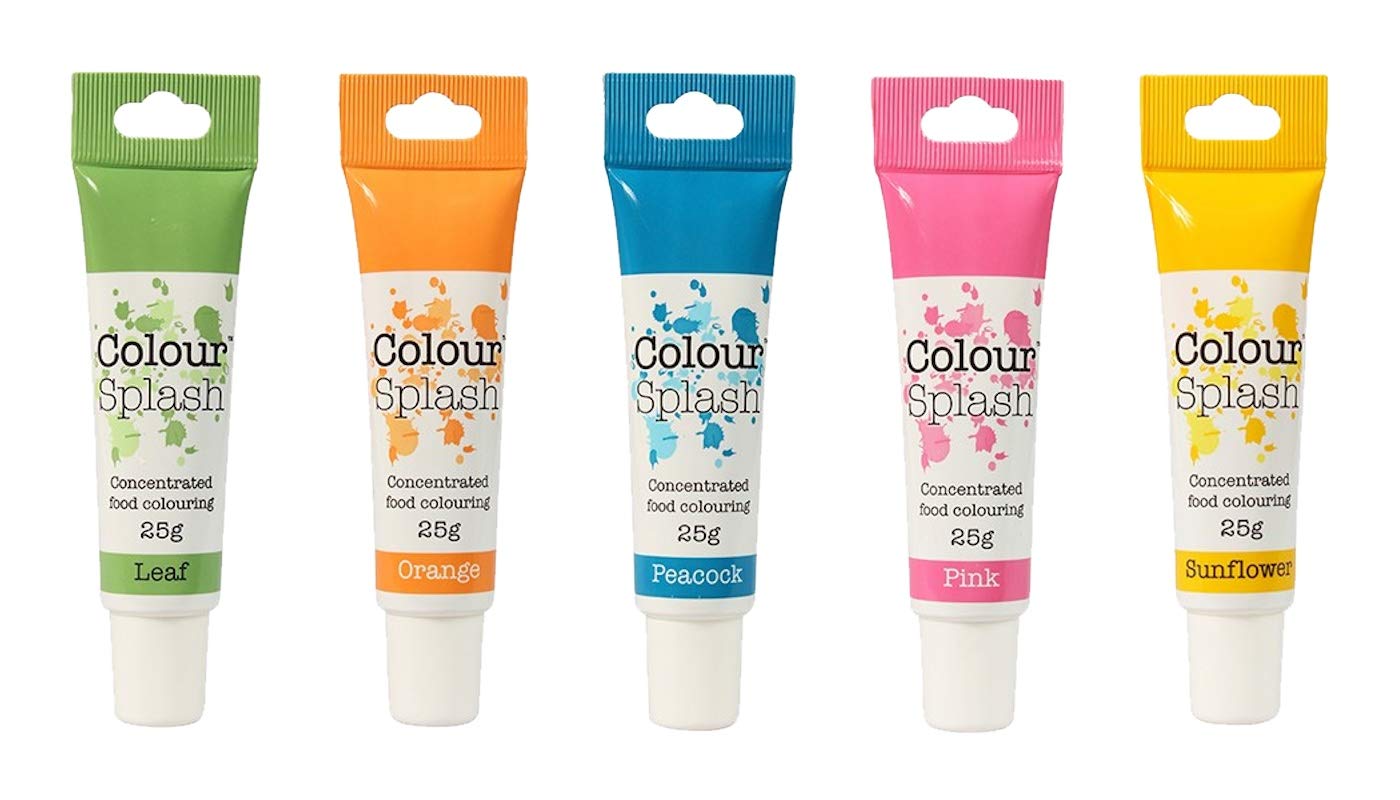 Tropical Food Colouring Gel Set - 5 Colours