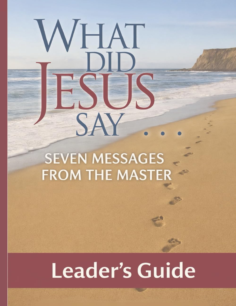 What Did Jesus Say?: Seven Messages from the Master: Leader's Guide